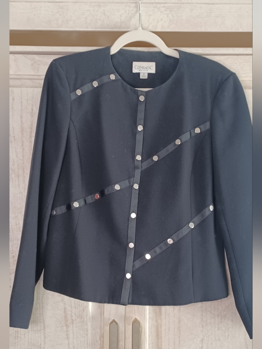 Vintage Conrad C Petite Military  Vibes Blazer